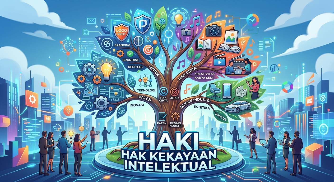 Ilustrasi Kekayaan Intelektual